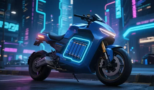 Electric Motorcycle Battery