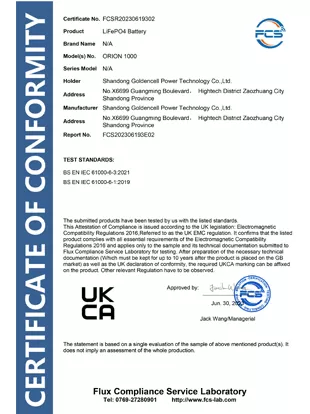 ukca certificate